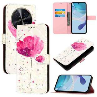 For Huawei nova 12i Global 3D Painting Horizontal Flip Leather Phone Case(Flower)