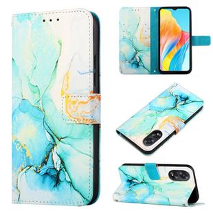 For OPPO A38 4G Global PT003 Marble Pattern Flip Leather Phone Case(LS003)
