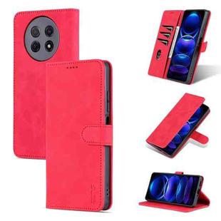 For Huawei Enjoy 60X/nova Y91 AZNS Skin Feel Calf Texture Flip Leather Phone Case(Red)