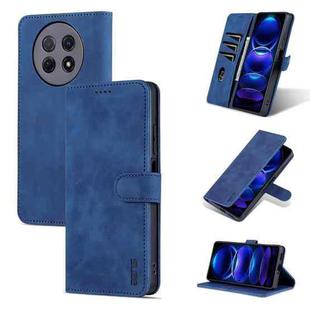 For Huawei Enjoy 60X/nova Y91 AZNS Skin Feel Calf Texture Flip Leather Phone Case(Blue)