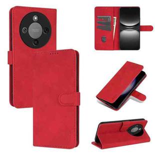 For Honor X70 5G AZNS Skin Feel Calf Texture Flip Leather Phone Case(Red)