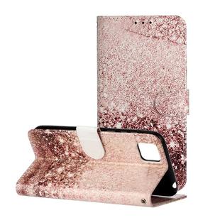 For Huawei Y5p Colored Drawing Marble Pattern Horizontal Flip PU Leather Case with Holder & Card Slots & Wallet(Rose Gold)