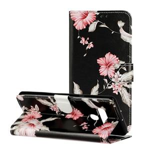 For LG Stylo 6 Colored Drawing Marble Pattern Horizontal Flip PU Leather Case with Holder & Card Slots & Wallet(Azalea)