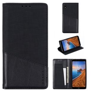 For Xiaomi Redmi 7A MUXMA MX109 Horizontal Flip Leather Case with Holder & Card Slot & Wallet(Black)