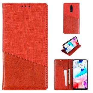 For Xiaomi Redmi 8 MUXMA MX109 Horizontal Flip Leather Case with Holder & Card Slot & Wallet(Red)