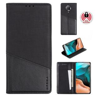 For Xiaomi Redmi K30 Pro MUXMA MX109 Horizontal Flip Leather Case with Holder & Card Slot & Wallet(Black)