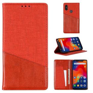 For Xiaomi Redmi Note 6 Pro MUXMA MX109 Horizontal Flip Leather Case with Holder & Card Slot & Wallet(Red)