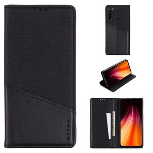 For Xiaomi Redmi Note 8T MUXMA MX109 Horizontal Flip Leather Case with Holder & Card Slot & Wallet(Black)