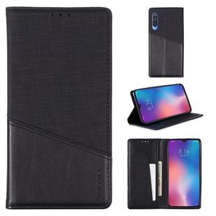 For Xiaomi Mi 9 MUXMA MX109 Horizontal Flip Leather Case with Holder & Card Slot & Wallet(Black)