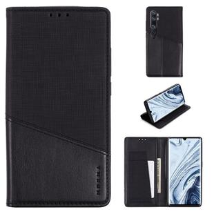 For Xiaomi Mi Note 10 / Mi Note 10 Pro MUXMA MX109 Horizontal Flip Leather Case with Holder & Card Slot & Wallet(Black)