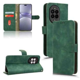 For Huawei nova 13 Pro Skin Feel Magnetic Flip Leather Phone Case(Green)