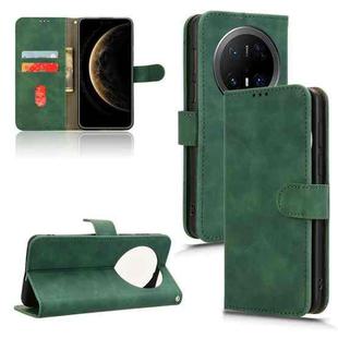 For Huawei Mate 70 Pro / 70 Pro+ Skin Feel Magnetic Flip Leather Phone Case(Green)