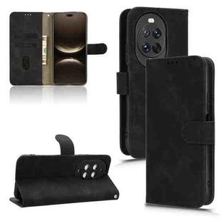 For Huawei nova 14 Pro Skin Feel Magnetic Flip Leather Phone Case(Black)