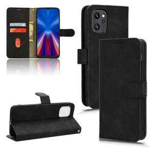 For Umidigi F3 5G / 4G Skin Feel Magnetic Flip Leather Phone Case(Black)