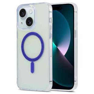 For iPhone 13 Magic Diamond Blu-ray MagSafe Phone Case(Purple)