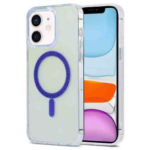 For iPhone 11 Magic Diamond Blu-ray MagSafe Phone Case(Purple)