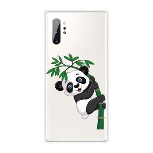 For Samsung Galaxy Note 10+ Shockproof Painted TPU Protective Case(Panda)