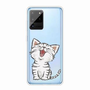 For Samsung Galaxy Note 20 Ultra Shockproof Painted TPU Protective Case(Laughing Cat)
