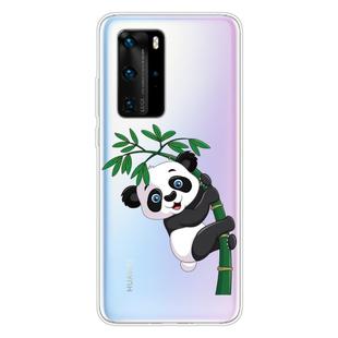 For Huawei P40 Shockproof Painted TPU Protective Case(Panda)