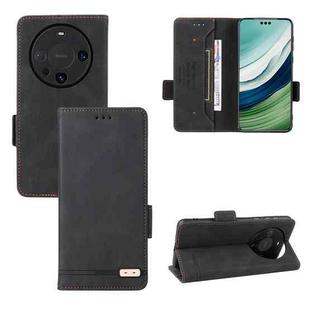 For Huawei Mate 60 Magnetic Clasp Leather Phone Case(Black)
