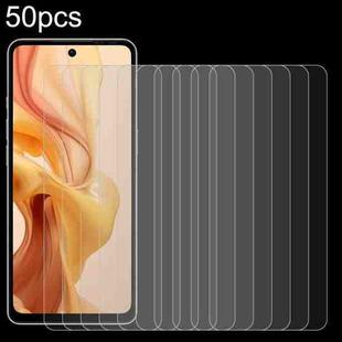 For Ulefone Note 18 Pro 50pcs 0.26mm 9H 2.5D Tempered Glass Film