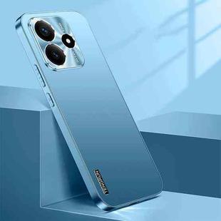 For Redmi Note 14 Streamer Series Micro Frosted Metal Paint PC Phone Case(Sierra Blue)