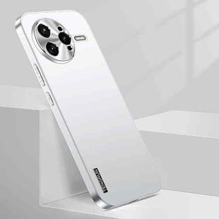 For Redmi K80 Pro Streamer Series Micro Frosted Metal Paint PC Phone Case(Silver)