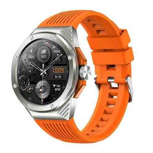 HT8 1.46 inch Round Screen Bluetooth Smart Watch, Support Health Monitoring & 100+ Sports Modes & Alipay(Orange)