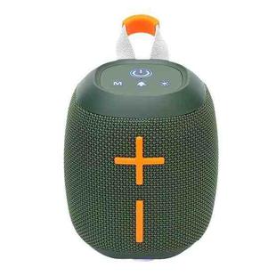 T&G TG-389 Portable Outdoor IPX5 Waterproof Wireless Bluetooth Speaker(Army Green)