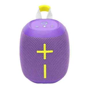 T&G TG-389 Portable Outdoor IPX5 Waterproof Wireless Bluetooth Speaker(Purple)