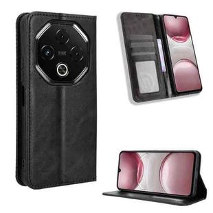 For Umidigi G100 5G 2025 / G100 Pro Magnetic Buckle Retro Texture Leather Phone Case(Black)