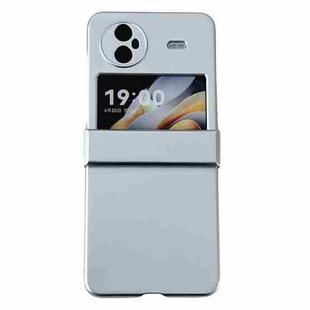 For vivo X Flip Three-stage Pearlescent Paint PC Shockproof Phone Case(Grey)
