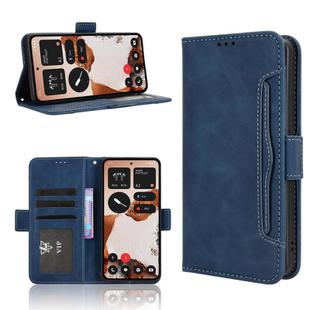 For Nothing CMF Phone 2 Pro Skin Feel Calf Texture Card Slots Leather Phone Case(Blue)