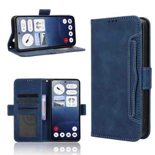 For Nothing Phone 3 Skin Feel Calf Texture Card Slots Leather Phone Case(Blue)