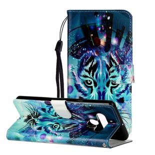 For LG Stylo 6 Oil Embossed Coloured Drawing Pattern Horizontal Flip PU Leather Case with Holder & Card Slots & Wallet(Wolf)