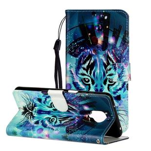 For Xiaomi Redmi Note 9 Pro / Note 9S / Note 9 Pro Max Oil Embossed Coloured Drawing Pattern Horizontal Flip PU Leather Case with Holder & Card Slots & Wallet(Wolf)