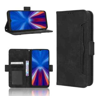 For UMIDIGI C2 / C1 / C1 Max Skin Feel Calf Texture Card Slots Leather Phone Case(Black)