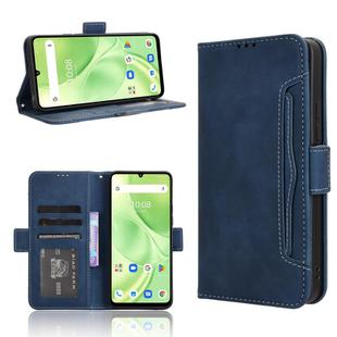 For Umidigi G9 5G / Note 90 Skin Feel Calf Texture Card Slots Leather Phone Case(Blue)