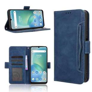 For Umidigi G100X 4G / 5G Skin Feel Calf Texture Card Slots Leather Phone Case(Blue)