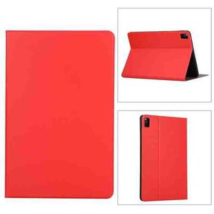 For Xiaomi Redmi Pad SE Voltage Elastic Texture Flip Tablet Leather Case(Red)