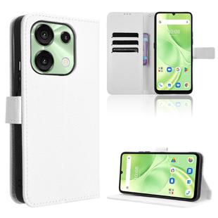 For Umidigi G9 5G / Note 90 Diamond Texture Leather Phone Case(White)