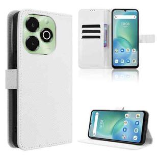 For Umidigi G100X 4G / 5G Diamond Texture Leather Phone Case(White)