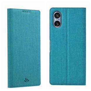 For Sony Xperia 5 V ViLi DMX Series Shockproof Magnetic Leather Phone Case(Blue)