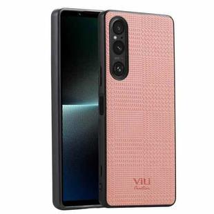 For Sony Xperia 10 V ViLi TH Series Shockproof Phone Case(Pink)