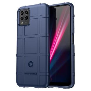 For T-Mobile REVVL 6 Pro 5G Full Coverage Shockproof TPU Phone Case(Blue)