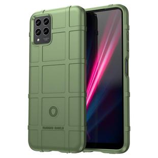 For T-Mobile REVVL 6 Pro 5G Full Coverage Shockproof TPU Phone Case(Green)