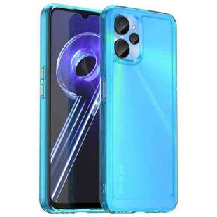 For Realme 10s 5G Candy Series TPU Phone Case(Transparent Blue)