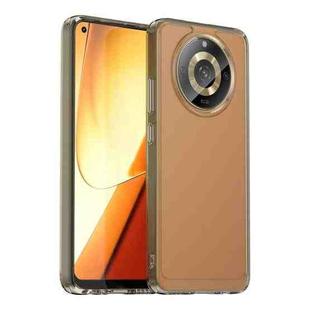 For Realme Narzo 60 Candy Series TPU Phone Case(Transparent Grey)