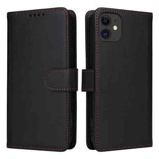 For iPhone 11 BETOPNICE BN-005 2 in 1 Detachable Imitate Genuine Leather Phone Case(Black)