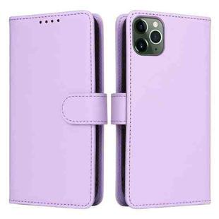 For iPhone 11 Pro Max BETOPNICE BN-005 2 in 1 Detachable Imitate Genuine Leather Phone Case(Light Purple)